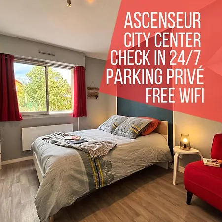 O Repos - - Parking - 1 Lit - 2 Pers Apartment